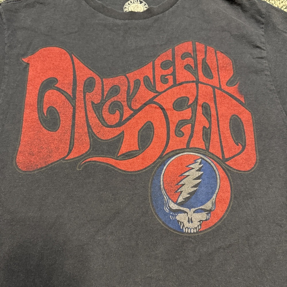 Grateful Dead Men's Size M Steal Your Face Graphic T-Shirt 2018 C-Life - Picture 3 of 9